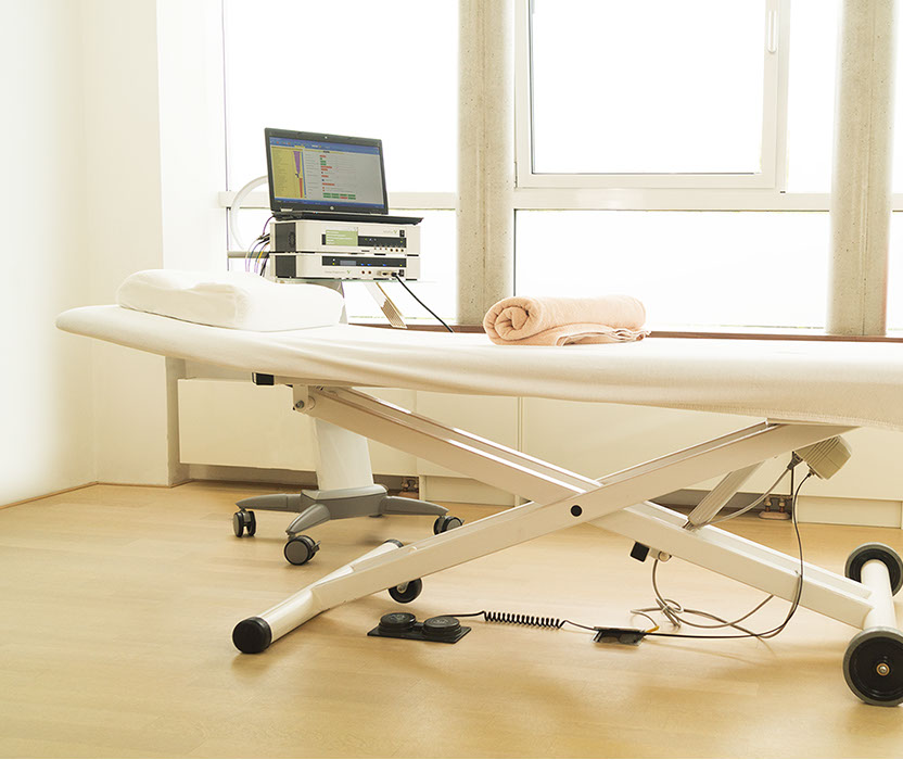 Die Praxisräumlichkeiten von Stephan Hala.